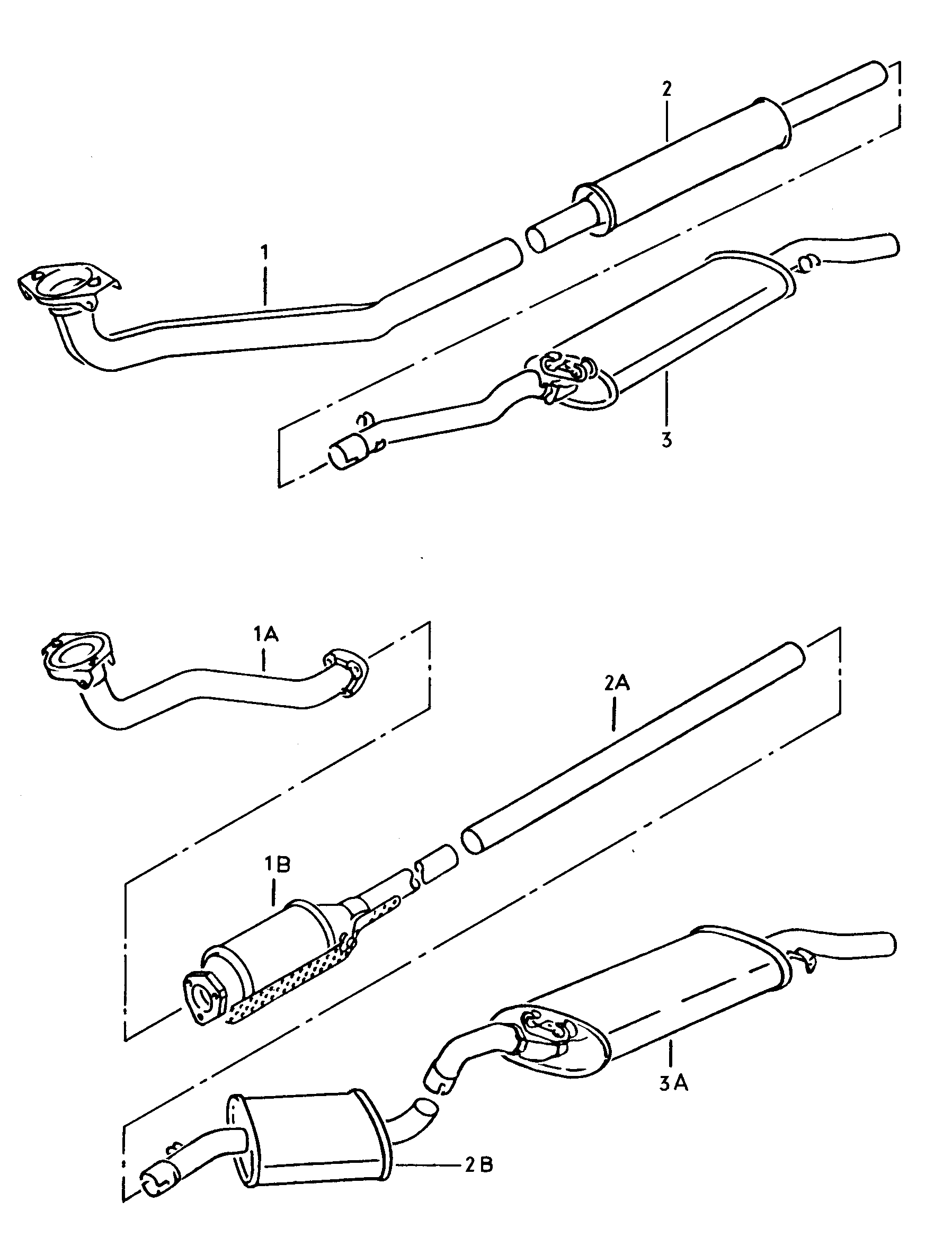 Seat 191253091AP - Труба вихлопного газу avtolavka.club