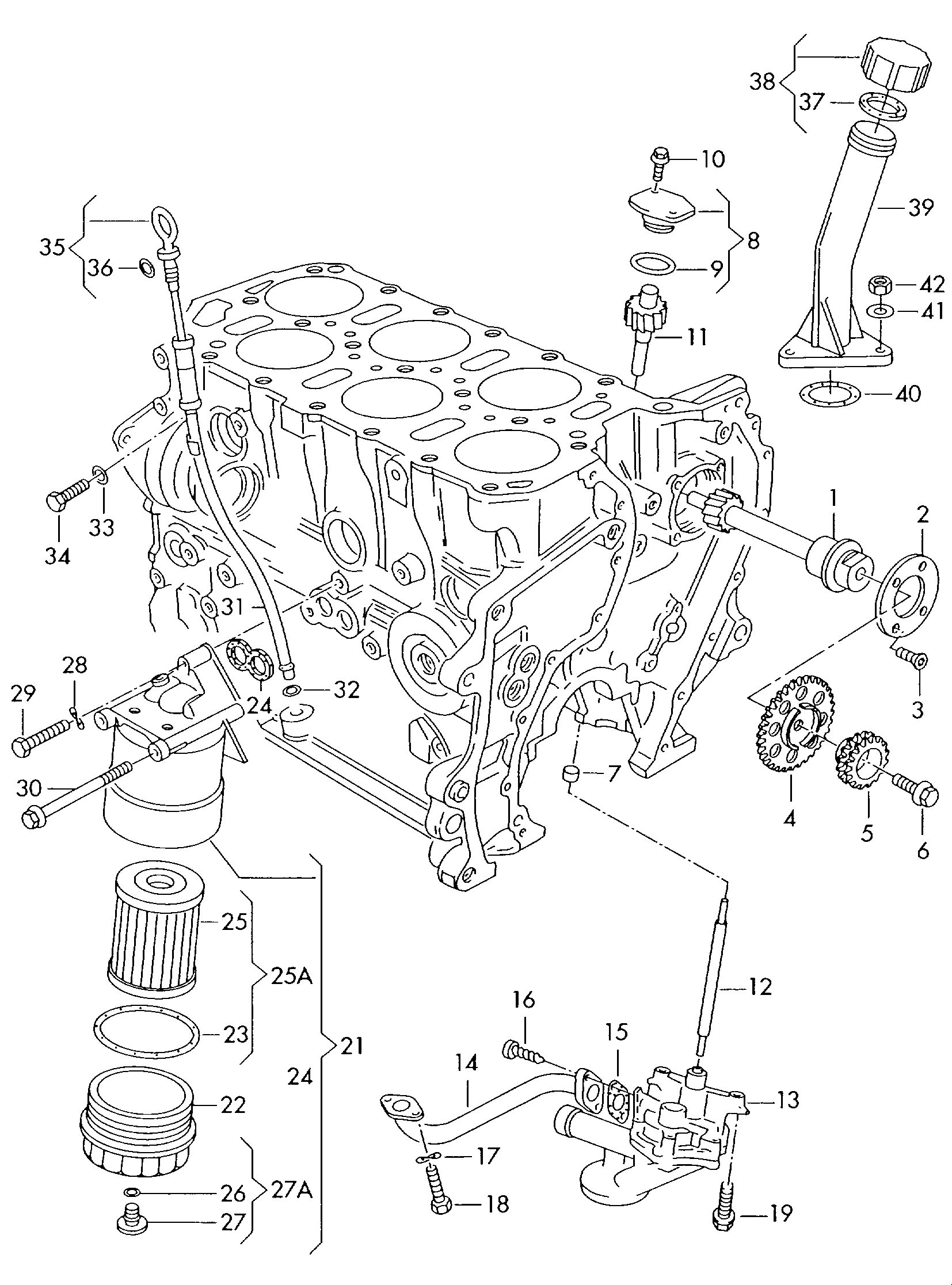 AUDI 021 115 446 A - Прокладка, корпус масляного фільтра avtolavka.club