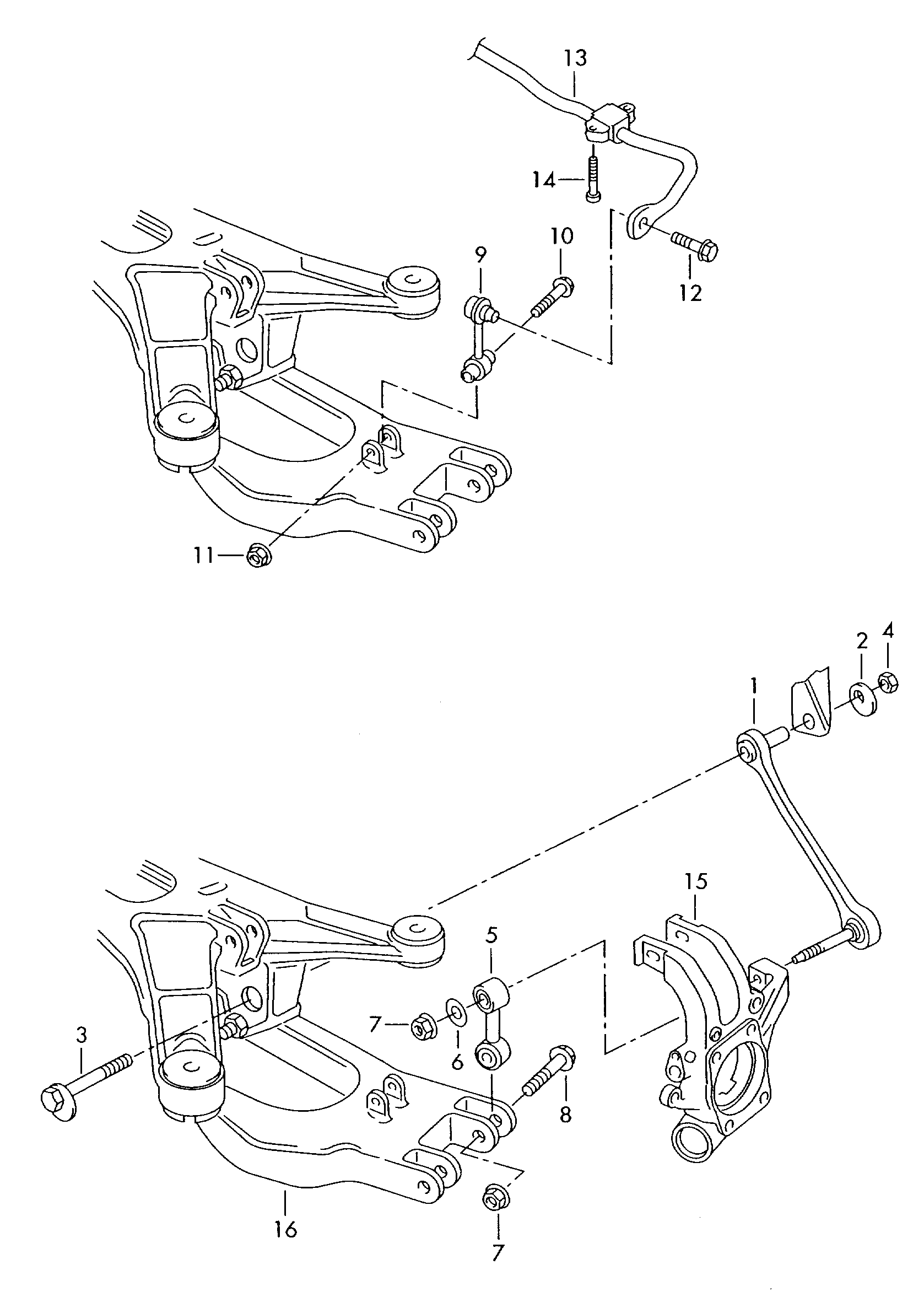 AUDI 4E0 505 465 G - Тяга / стійка, стабілізатор avtolavka.club