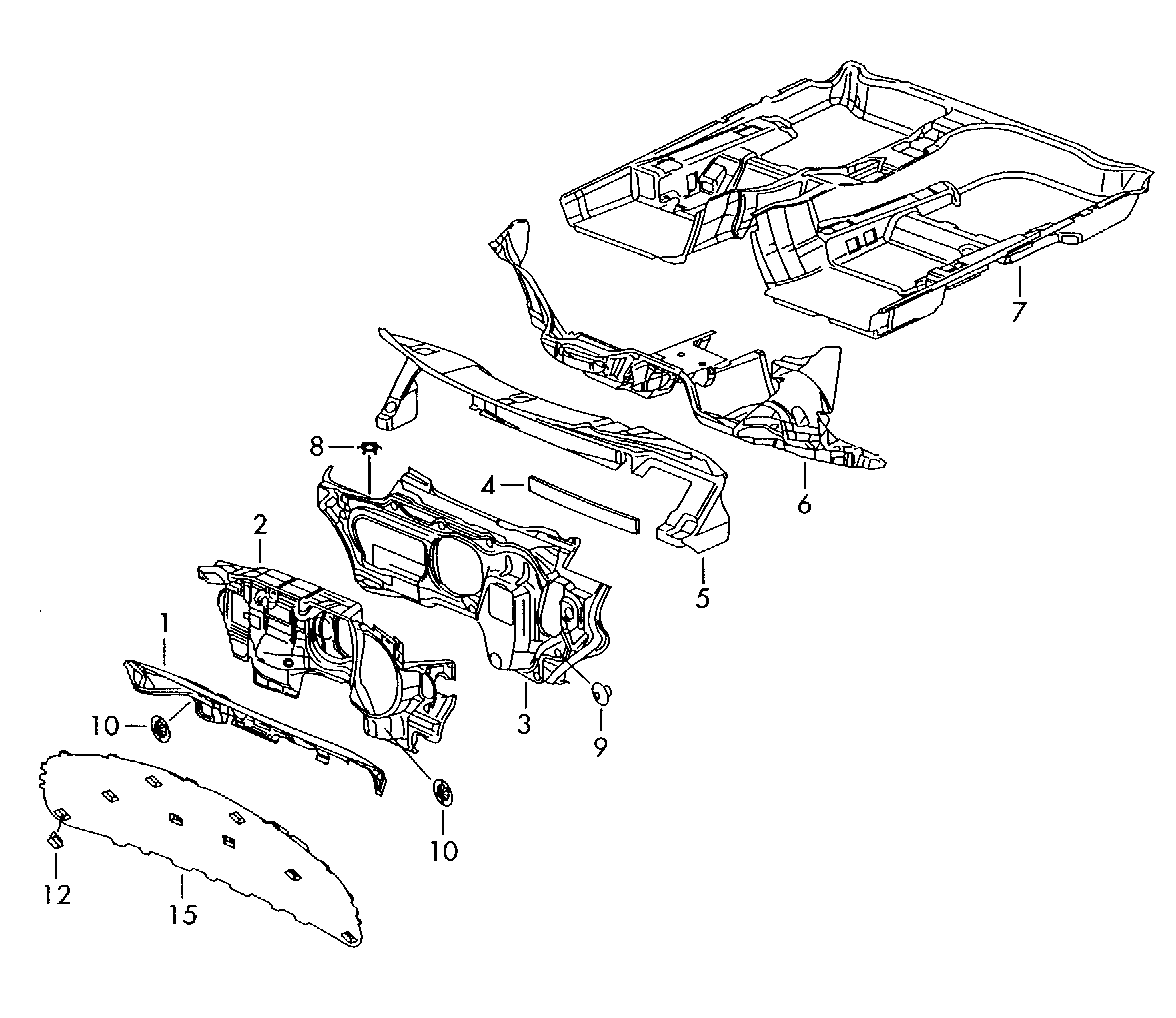 VW 5M0 863 835 - Ізоляція моторного відділення avtolavka.club