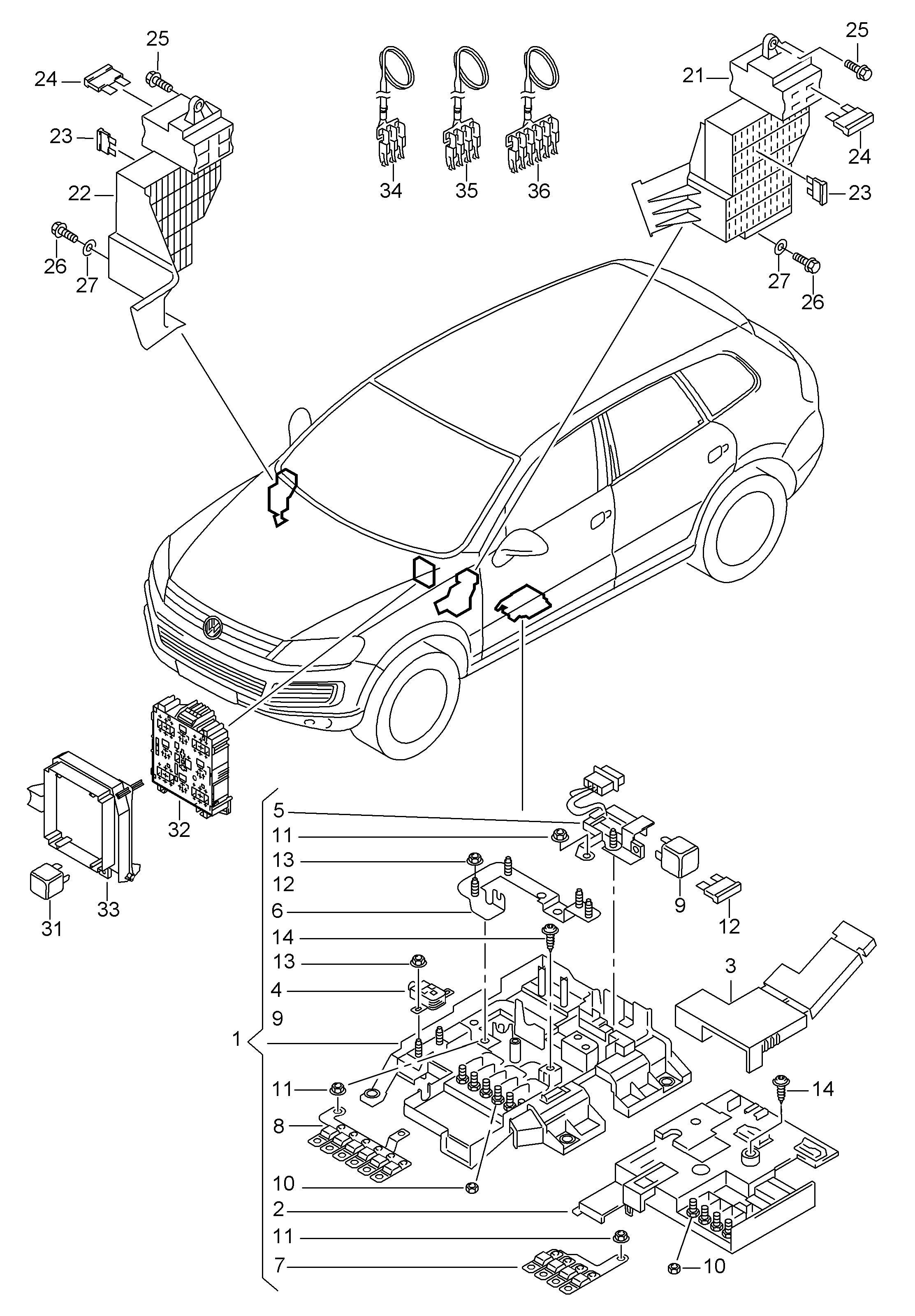 VW 4H0 951 253 - Реле, ближнє світло avtolavka.club