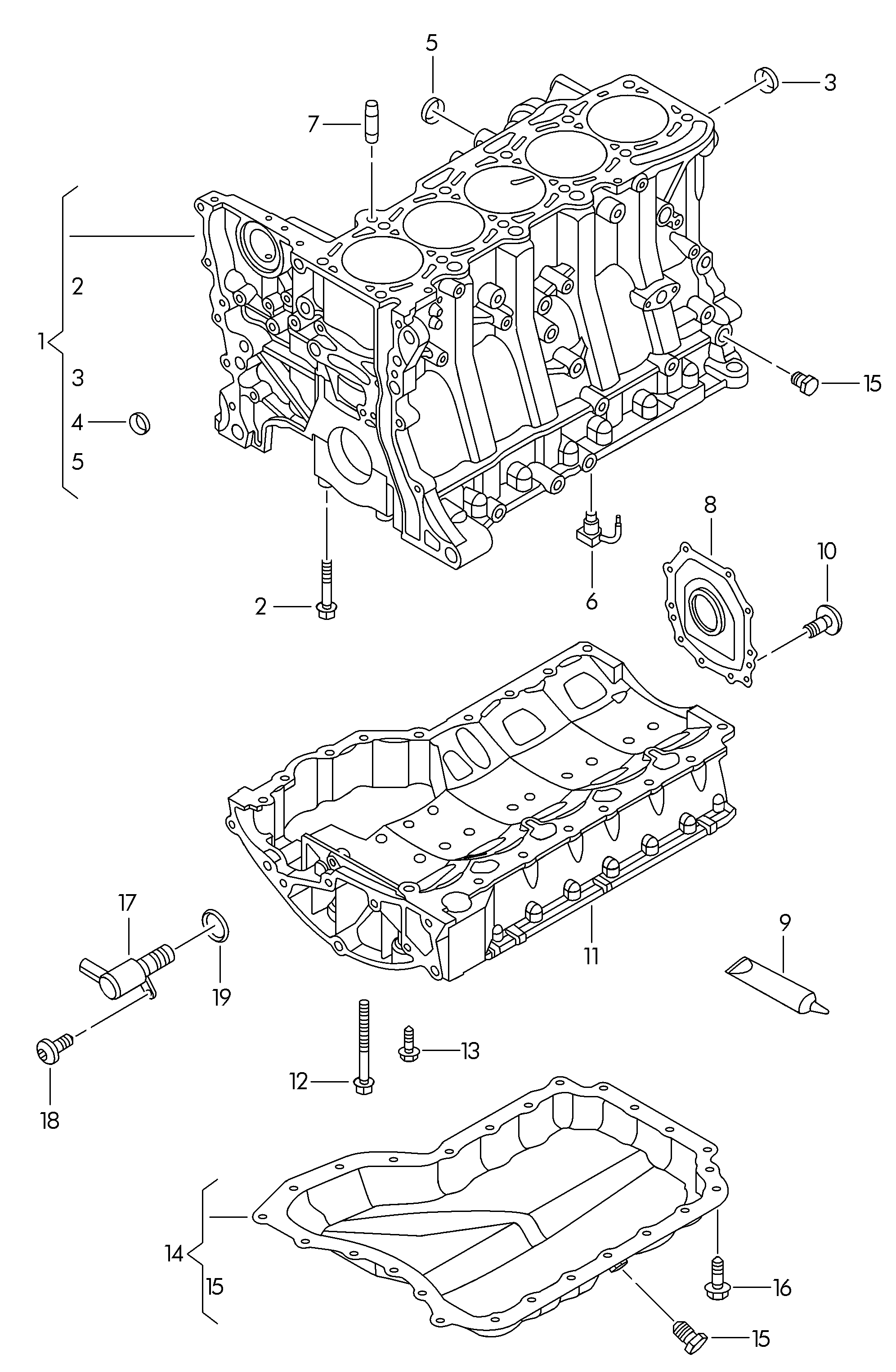 AUDI 07K 103 600A - Масляний піддон avtolavka.club