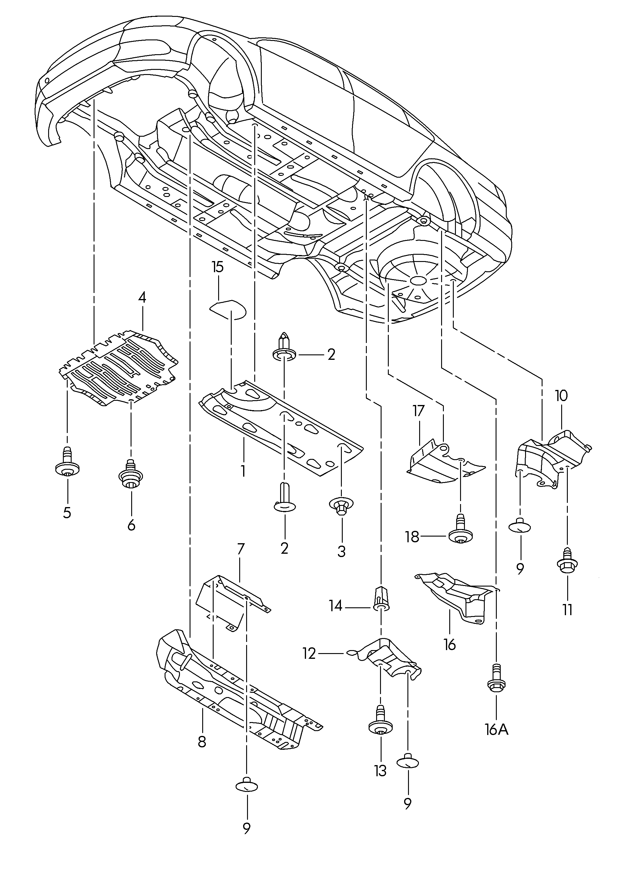 Seat 5C0825237C - Ізоляція моторного відділення avtolavka.club