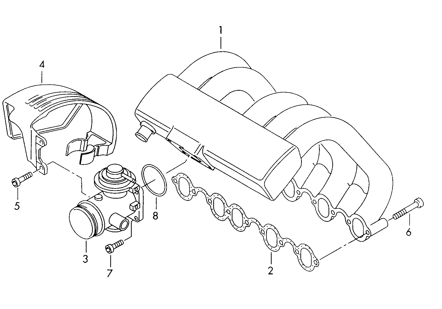 Skoda 074129463A - Клапан повернення ОГ avtolavka.club