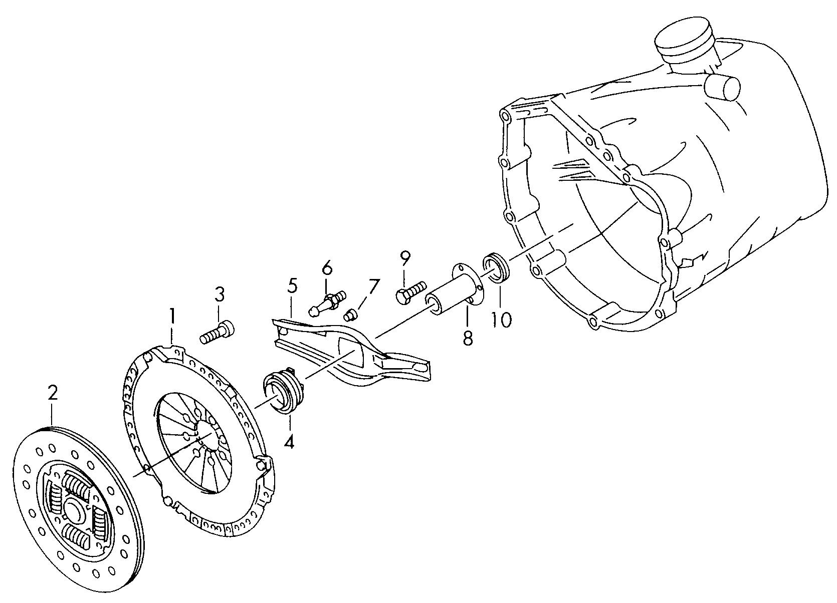 Seat 074 141 032 E - Комплект зчеплення avtolavka.club