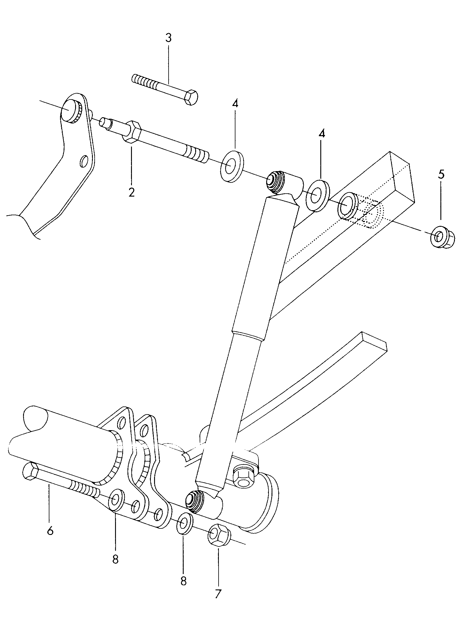 Seat 2D0513029N - Амортизатор avtolavka.club