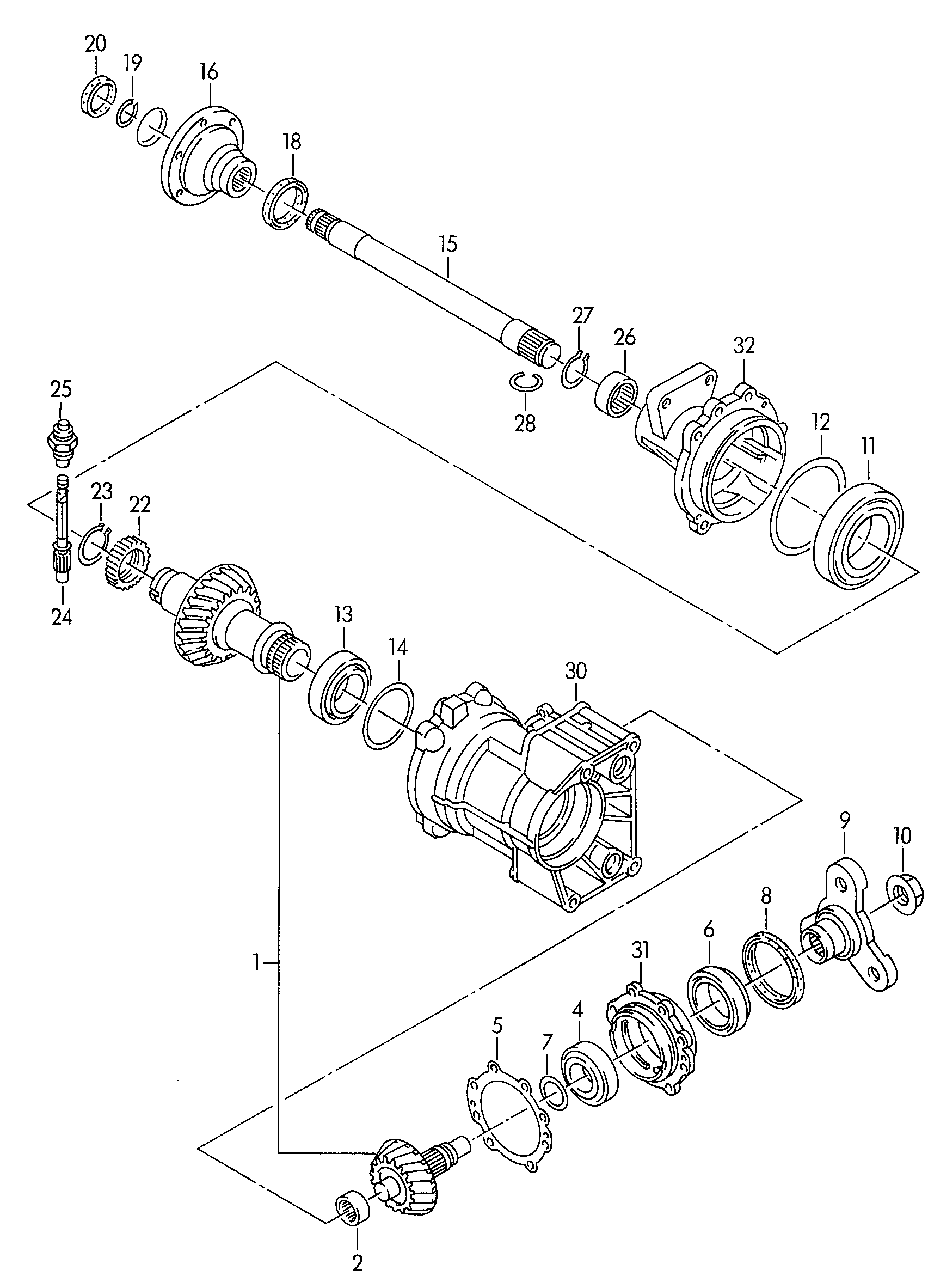 VAG 002 517 289 A - Фланця кришка, ступінчаста коробка передач avtolavka.club