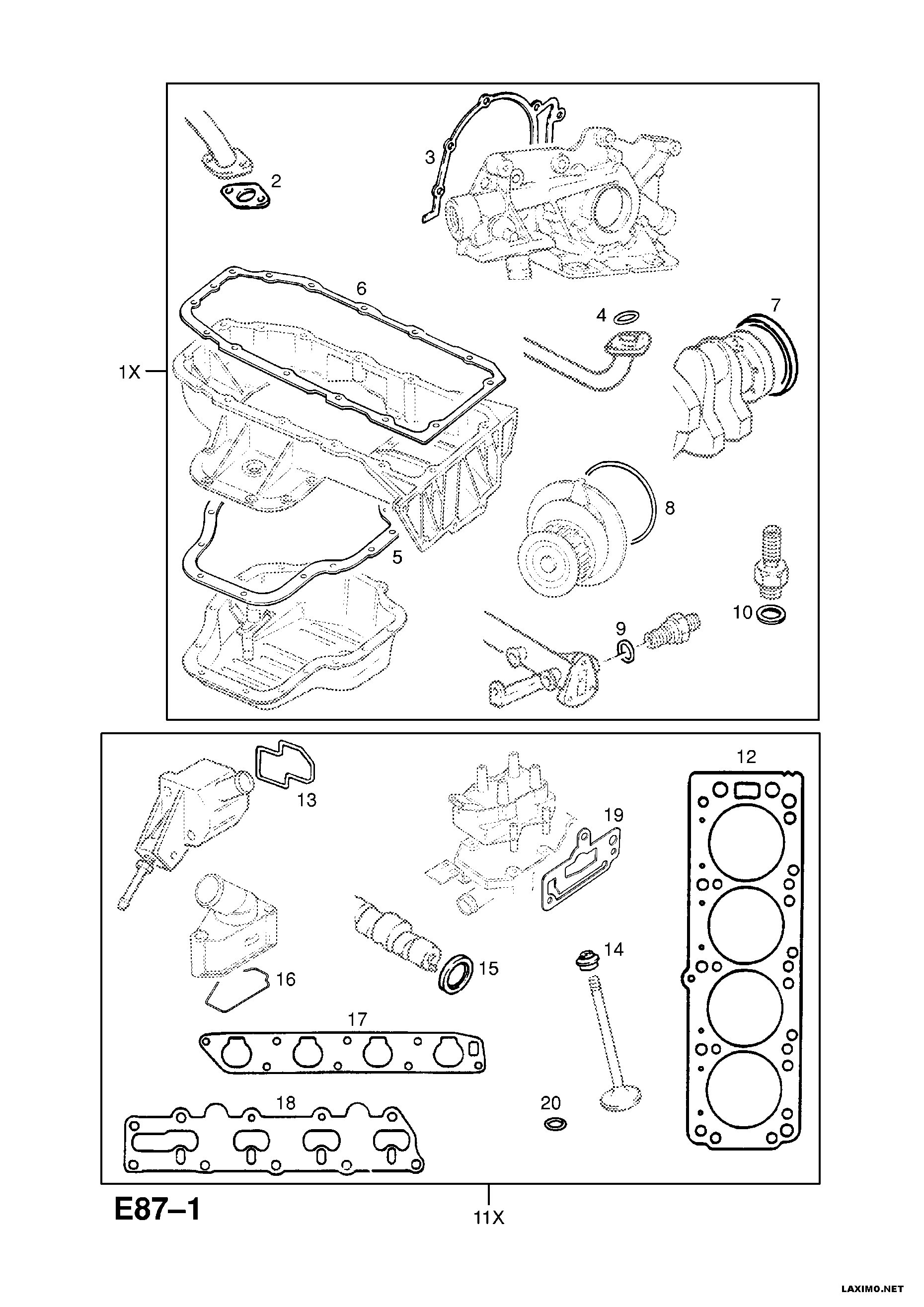 DAEWOO 56 07 409 - Прокладка, головка циліндра avtolavka.club